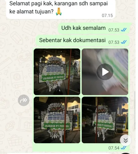 Pengiriman Papan Bunga Selamat Tegalsari Tigaraksa