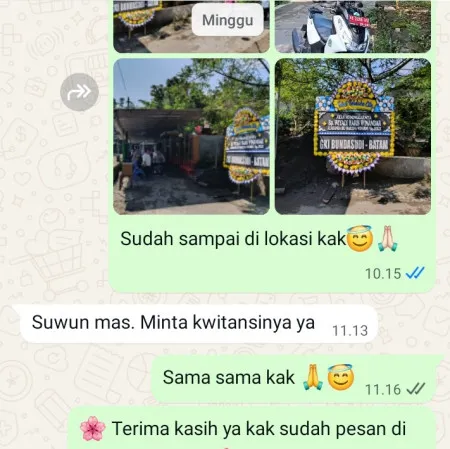 Pengiriman Papan Bunga Duka Tegalsari Tigaraksa