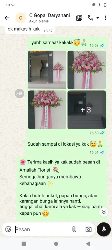 Pengiriman Karangan Bunga Tegalsari Tigaraksa