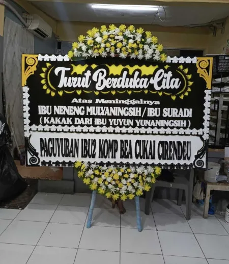 Papan Bunga Duka Tegalsari Tigaraksa
